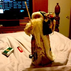 Santa Christmas Tree Topper